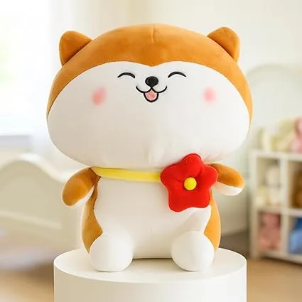 Cat Flower Plush Soft Toy – Cute Stuffed Animal for Kids & Home Décor